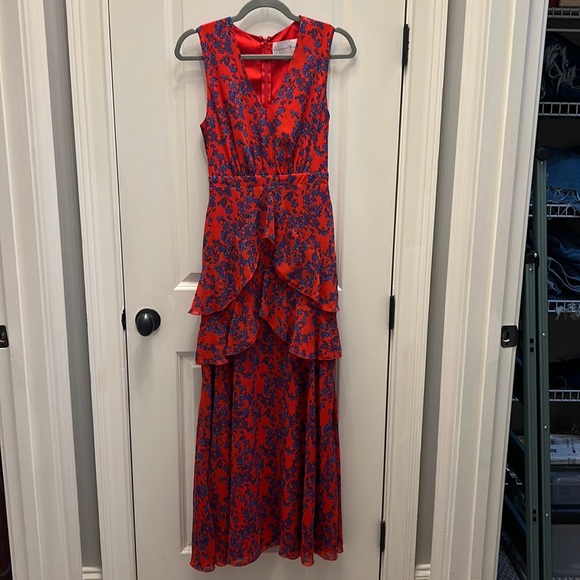 Charles Henry Floral Maxi Dress - Picture 1 of 5